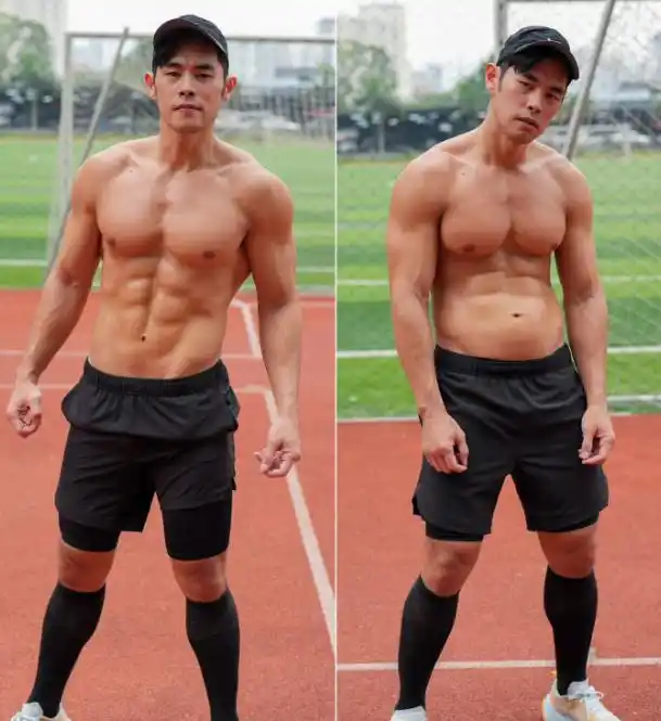 健身男星_健身明星撞脸男是谁_健身男明星撞脸